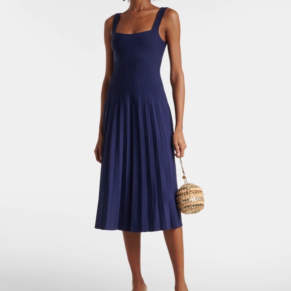 STAUD Dresses & Skirts - STAUD Ellison Dress in Navy